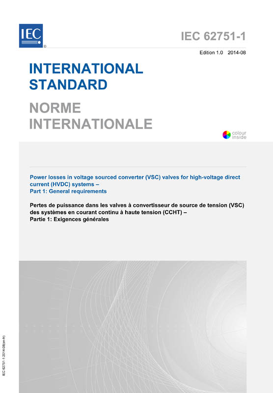 Cover IEC 62751-1:2014